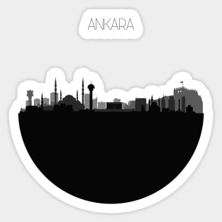 Ankara Skyline Sticker